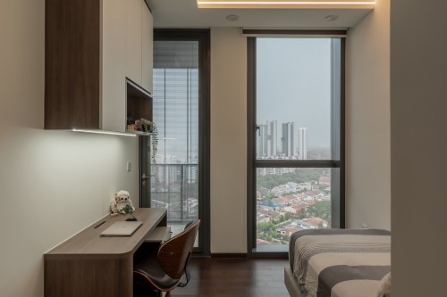 Contemporary Bedroom at Parc Clematis