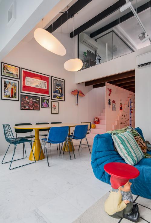 Eclectic Home Office at 69 carlise road