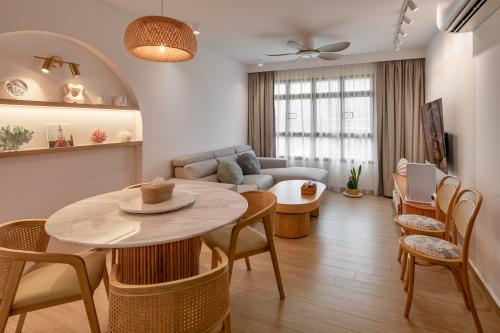 Scandinavian Living Room at 265a kim keat ave