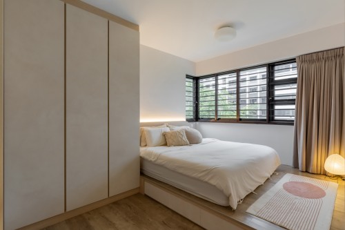 Scandinavian Bedroom at Punggol Field