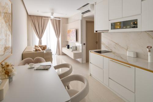 Contemporary Living Room at treasure 17