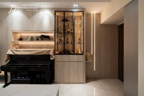 Contemporary Living Room at Daintree Residence