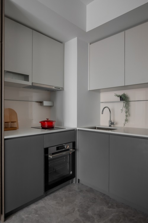 Modern Kitchen at The M Condo
