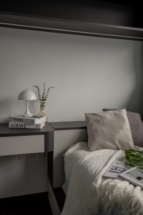 Modern Bedroom at The M Condo