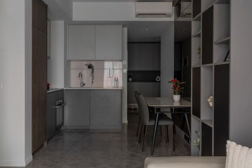 Modern Kitchen at The M Condo