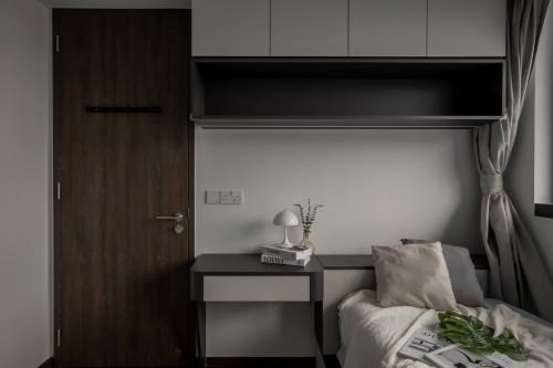 Modern Bedroom at The M Condo