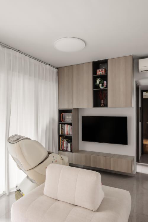 Modern Living Room at 8C Jalan Lempeng