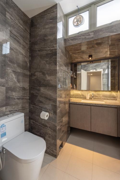 Asian Bathroom at 56 Minbu Villa