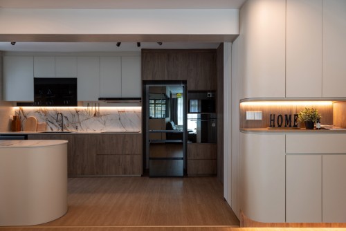 Contemporary Kitchen at Tampines Street 96