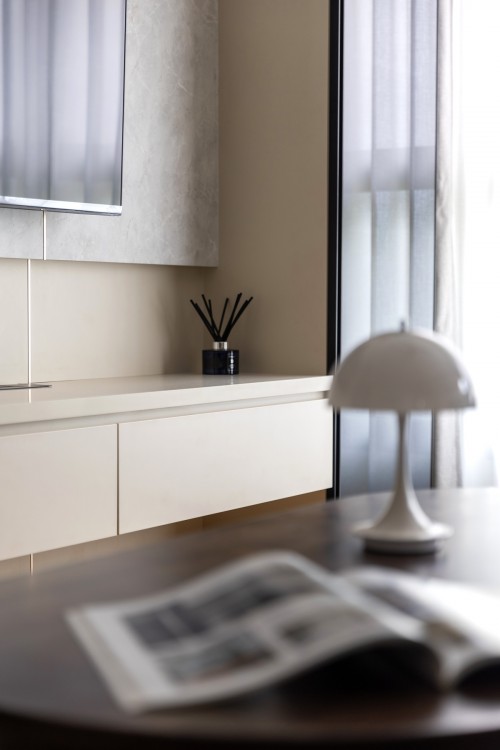 Contemporary Living Room at Tampines Street 96