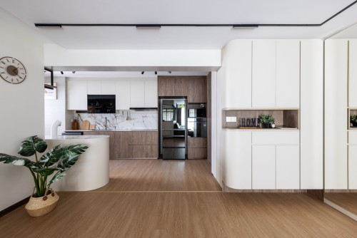 Contemporary Kitchen at Tampines Street 96