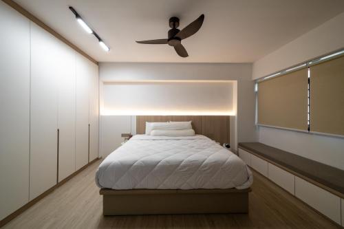 Scandinavian Bedroom at Anchorvale Road