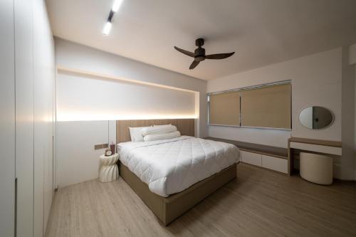 Scandinavian Bedroom at Anchorvale Road