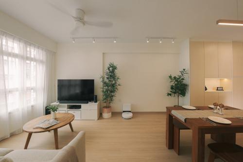 Scandinavian Living Room at 494E Tampines Street 43