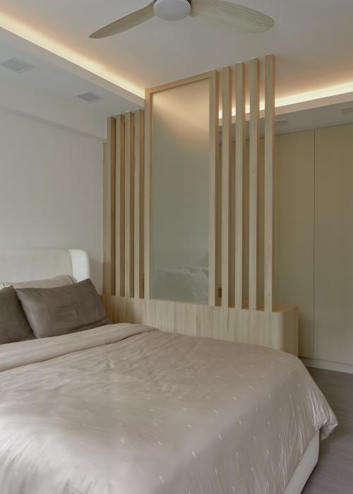 Contemporary Bedroom at 451 Fajar Rd