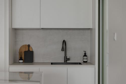 Contemporary Pantry at The Sixth Avenue Residences
