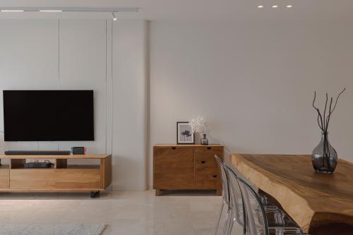 Contemporary Living Room at The Sixth Avenue Residences