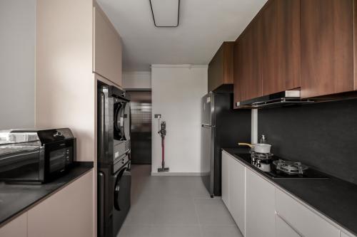 Contemporary Kitchen at Edgefield Plains