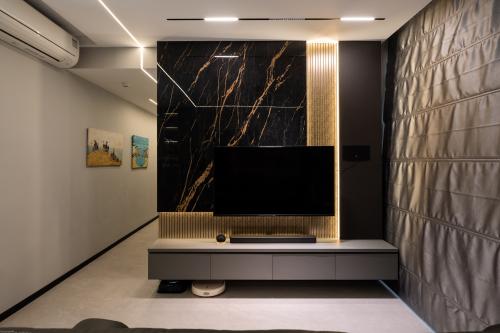 Modern Living Room at Symphony Suites