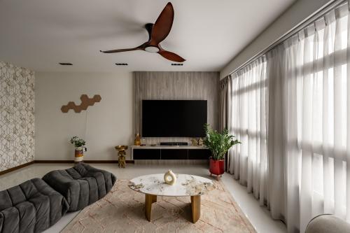 Modern Living Room at 382c yishun st 31