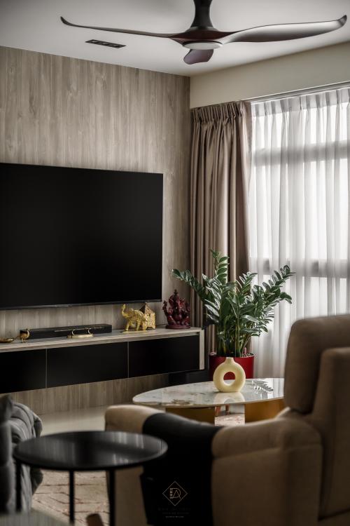 Modern Living Room at 382c yishun st 31