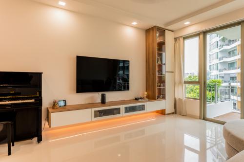 Modern Living Room at Tanah Merah Kecil