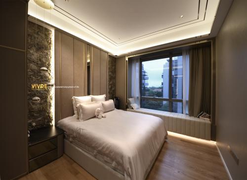 Modern Bedroom at Leedon Residence Condominium