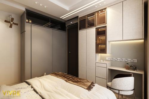 Contemporary Bedroom at Parc Clematis Condominium
