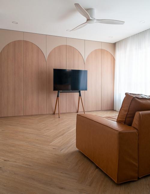 Scandinavian Living Room at 824C Tampines