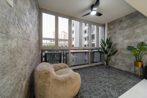 Modern Balcony at 147 Rivervale Crescent