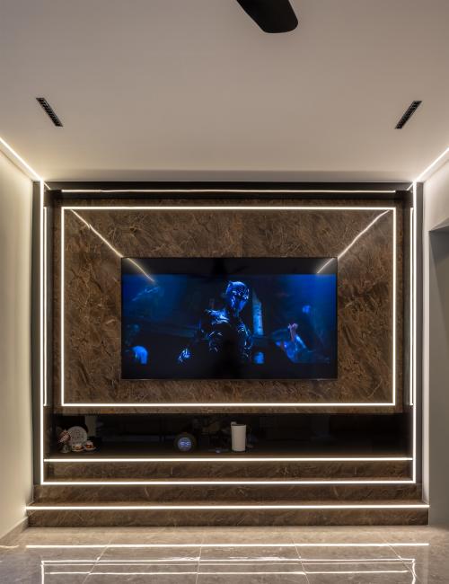 Modern Living Room at 121 Bukit Batok Central