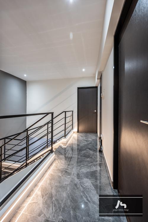 Modern Hallway at 135 Lor Ah Soo
