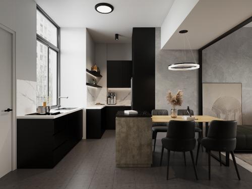 Industrial Kitchen at Moh Guan Terrace