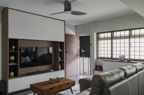 Modern Living Room at Tampines St 33