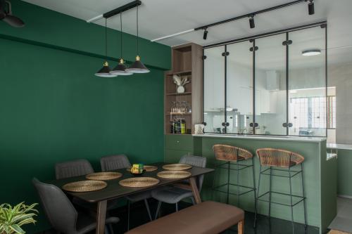 Modern Dining Room at Tampines St 33