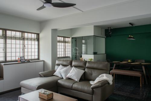 Modern Living Room at Tampines St 33