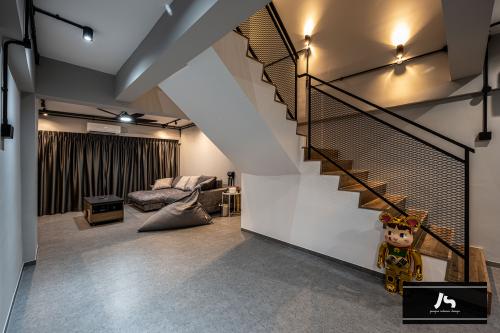 Modern Hallway at 336 Jurong East