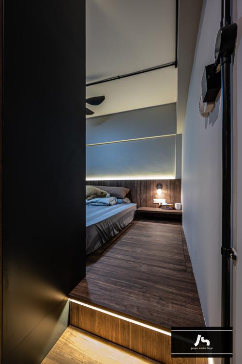 Modern Bedroom at 336 Jurong East