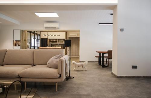 Eclectic Living Room at Serangoon
