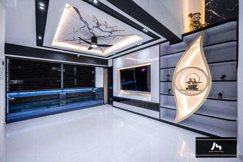 Modern Living Room at 549 Jurong West St 42