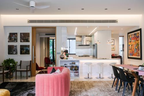 Modern Living Room at 12 Holland Drive