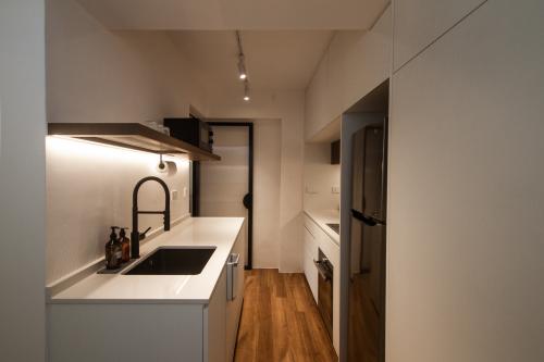 Contemporary Kitchen at Sims Place