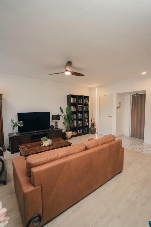 Modern Living Room at Jurong West Avenue 1