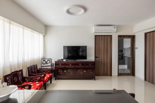 Modern Living Room at Bishan Street 24