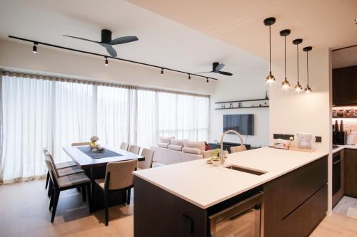 Contemporary Living Room at The Chuan