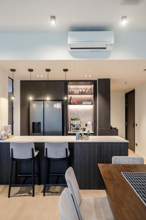 Contemporary Living Room at The Chuan