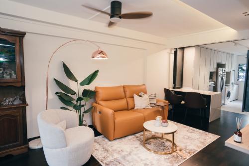 Modern Living Room at Clementi Avenue 4