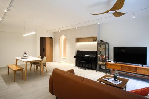 Minimalist Living Room at Tampines North