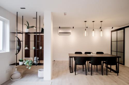 Transitional Living Room at Compassvale