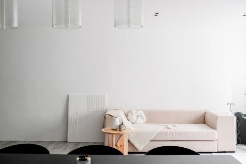 Transitional Living Room at Compassvale